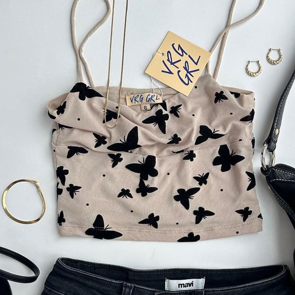 Nwt verge girl butterfly